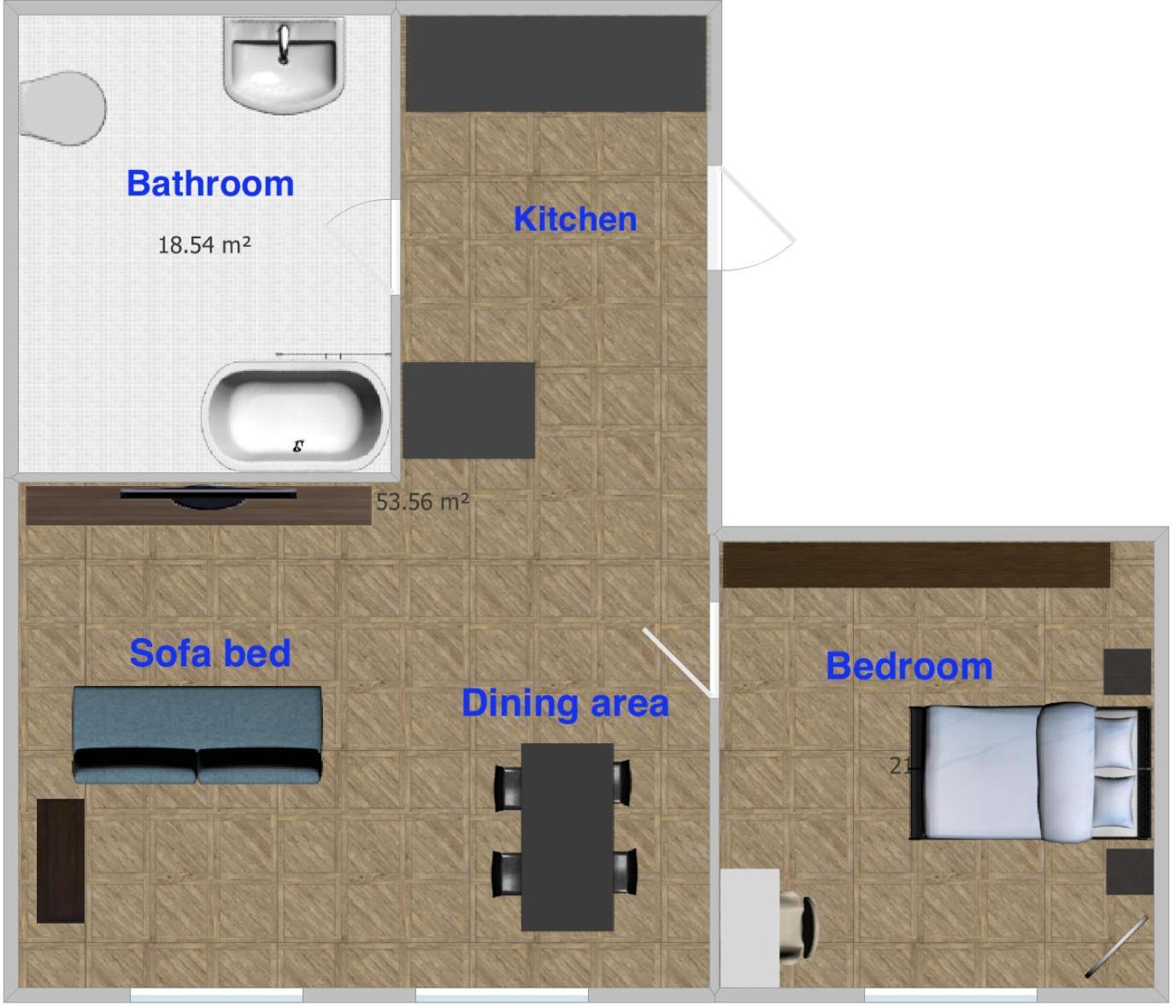 Superhosts Zentrum - Parkplatz - Badewanne - Netflix - Kaffee BRE 外观 照片